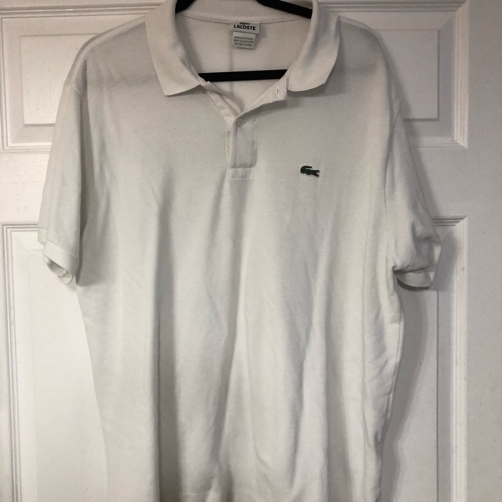MENS LACOSTE POLO SIZE 8